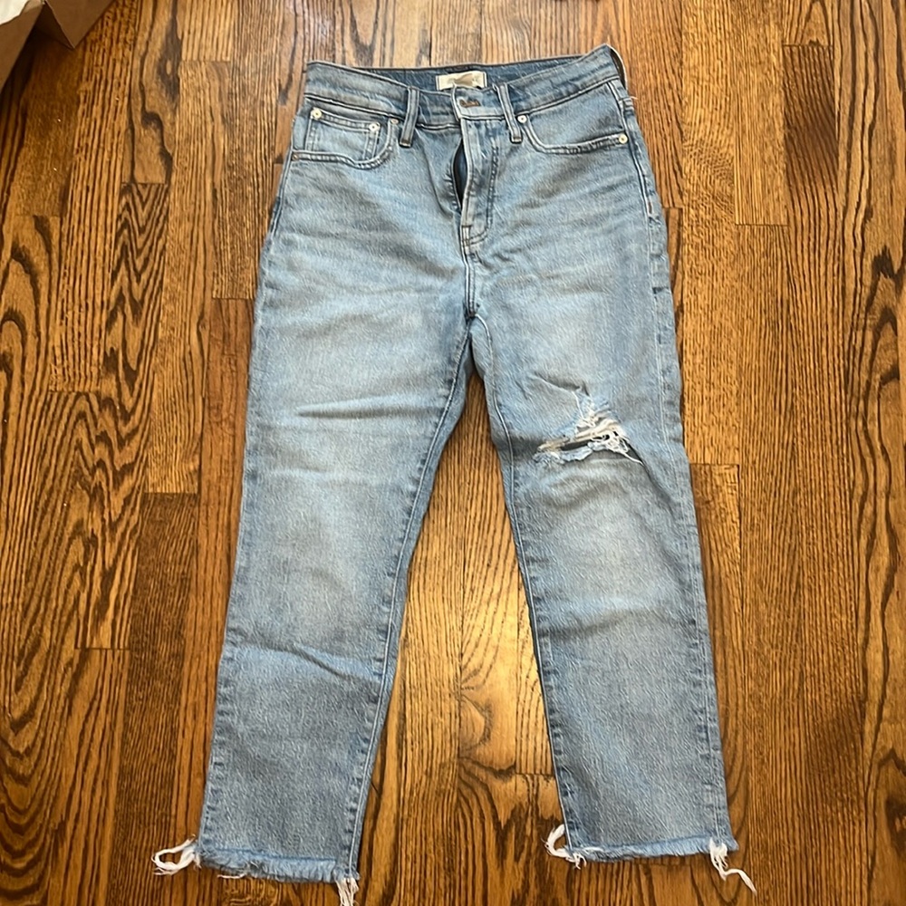 Madewell “The perfect vintage crop Jean”